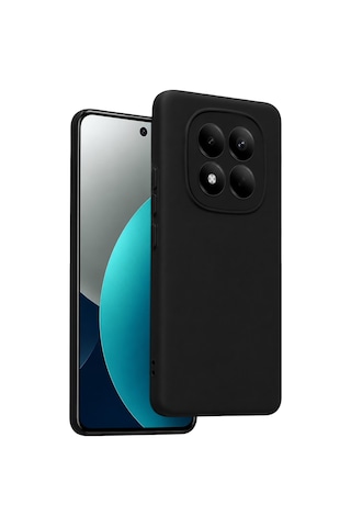 Newface - 988 - Xiaomi Redmi Note 15 4g Nano İçi Kadife Silikon - Glblseme - - Siyah Sıyah