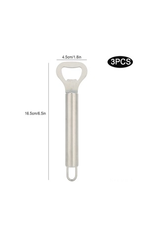 Gajeena 3 Adet Çelik Matkaplı, Taşınabilir Bira Açıcı - Ev, Parti, Piknik İçin Dayanıklı Mutfak Aleti