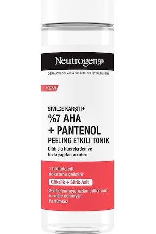 Neutrogena Sivilce Karşıtı Peeling Etkili Tonik 125 ML