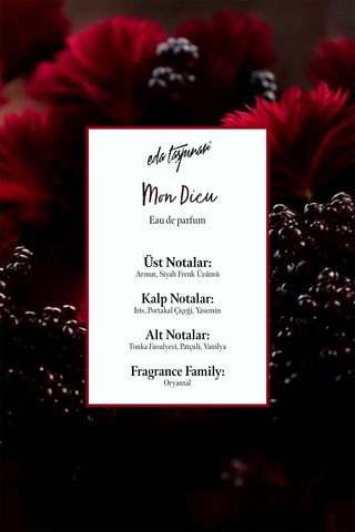 Mon Dieu Eau De Parfum Derin Oryantal & Etkileyici Koku & Edp Parfüm - 100 Ml