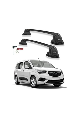 Turtle Opel Combo Life 2019-2025 Ara Atkı Air3 Siyah