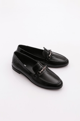 Dgn 506 Kadin Loafer Ayakkabi Siyah