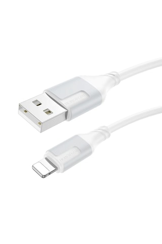 Borofone 2.4a Şarj Ve Data Kablo Usb To Lightning - Bx101 Beyaz