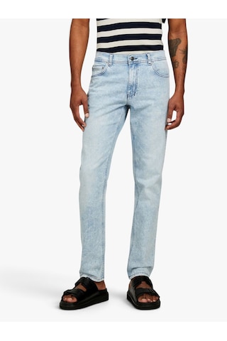 Sisley 5 Cepli Normal Bel Denim Pantolon Erkek Siyah Pantolon - 324p4suyse022
