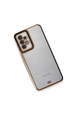 Samsung Galaxy A33 5g Kılıf Liva Lens Silikon - Siyah