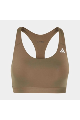 Adidas Optime Essentials Kadın Bej Sporcu Sütyeni Ks8516 Krem