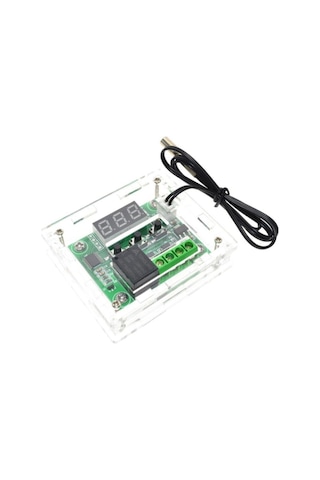 W1209 Kuluçka Termostat Şeffaf Akrilik Kutu