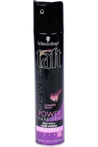Taft Saç Spreyi Power Kaşmir 250 ML