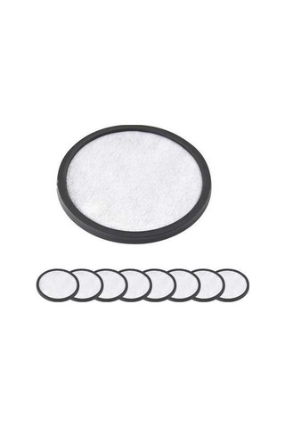 Fastbuy Mr. Coffee Uyumlu 12'li Karbon Fiber Kahve Filtresi, Beyaz, 8.3x0.4cm Beyaz