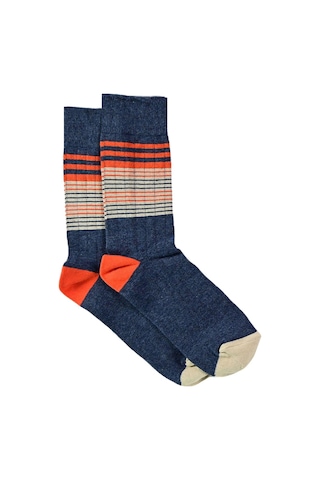 Erkek Palleja 3'lü Soket Çorap Renkli