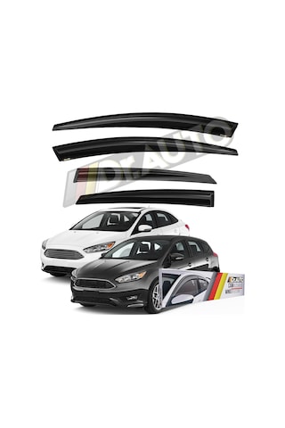 Ford Focus 3 Hb Sd 2012-2018 Arası Cam Rüzgarlığı 4lü