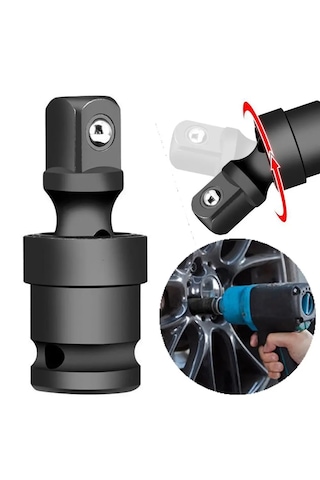 Rico 3/4 T Kol Havalı Düşürücü 3/4-1/2 Adaptör Ve 1/2 Sarhoş Mafsal 3 Parça