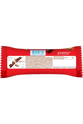 Bueno Çikolata 43 Gr - 5 Adet