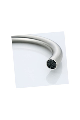 Maoyaya Uonlytech 304 Paslanmaz Çelik Lavabo Musluğu, Mutfak Su Musluğu İnox İnox