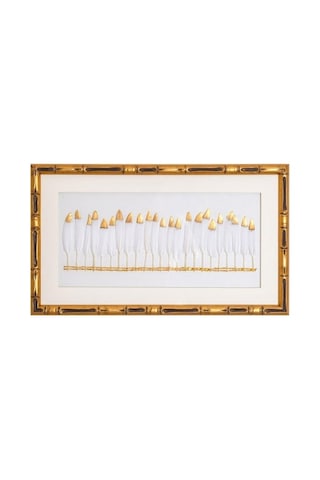 The Mia Tbl0098 Flume Tablo Beyaz 60x35x4 Cm