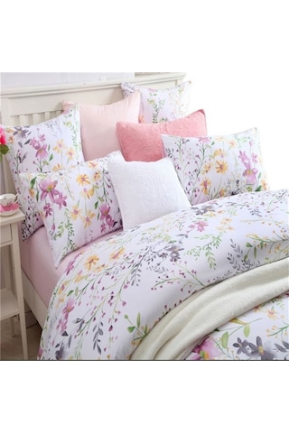 Çarşafı Lastikli Çift Taraflı Çift Kişilik Nevresim Takımı Çiftürün1 Çok Renkli