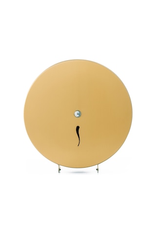 ARGESAN-Paslanmaz Çelik WC Kağıtlığı JUMBO Q28 cm-ALTIN
