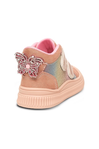 Kaptan Junior Kışlık Günlük Kız Çocuk Bebek Cırtlı Bot Barznk 650 Pembe