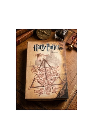 Harry Potter Lisanslı Kitap Görünümlü Dekoratif Kutu 24x16 Cm