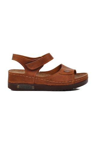 Ayakmod 07-109rr Taba Kadın Sandalet 001