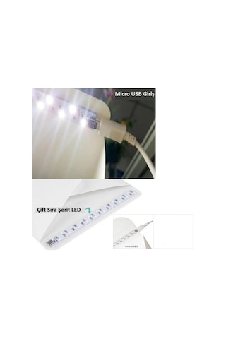 Lexroo Mini Stüdyo Led Işıklı 20x20 Cm Ürün Fotoğraf Çekim Çadırı