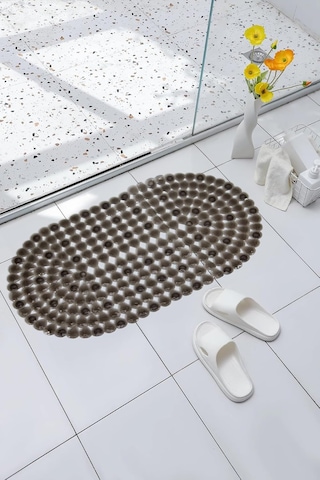 Efe Mark Premium Serisi Banyo - Küvet İçi Kaydırmaz Vantuzlu Elmas Desenli Paspas 66 X 36,5 Cm Diğer