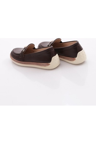 Dgn 190e Kadin Loafer Ayakkabi Kahve