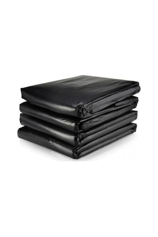 25 Adet 80x110 Cm Kalın Ağır Hizmet Yırtılmaz Dökme Çöp Torbası 25 Adet Kalın Çöp Poşeti Jumbo Boy