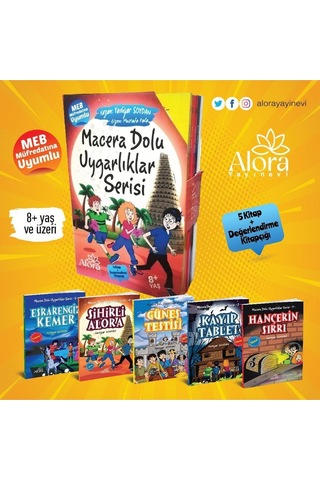 Macera Dolu Uygarlıklar-üç Kafadarın Macerası (8+ Yaş) 5 Kitap +değerlendirme Kiatbı