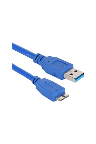 30cm - Usb 3.0 Hdd Harddisk Kablosu - Usb 3.0 A Erkek To Micro B Erkek Kablo