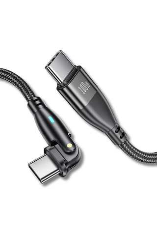 1 Metre 100 Watt Usb Type-c Erkek 180 Döner Uç Hızlı Şarj & Data Kablosu