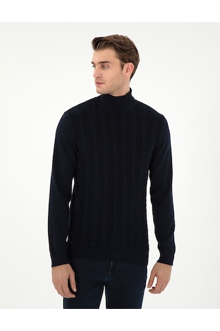 Pierre Cardin Erkek Lacivert Kazak /triko 50300500-vr033 Lacivert