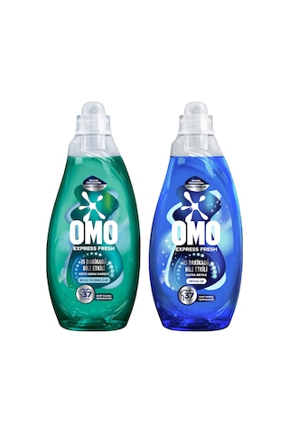 Omo Express Fresh Ultra Beyaz Sıvı Deterjan 1480ml X1 Kötü Koku Karşıtı Beyaz Ve Renkliler X1 1480 ML