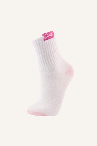 Defacto Barbie 2li Pamuklu Uzun Çorap Kız Çocuk H2344a8nskr1 Çok Renkli-kr1