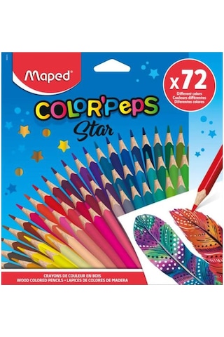 Colorpeps 72 Li Kuru Boya 832072 Çok Renkli