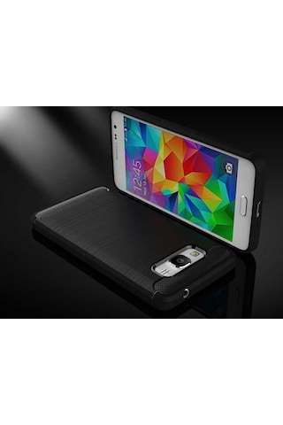 Samsung Uyumlu Galaxy J5 2016 Kılıf Zore Room Silikon Kapak Lacivert