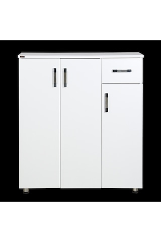 Ayakkabılık Çok Amaç Model Parlak Beyaz Hard Suntalem Demonte 5R (390855698) Beyaz