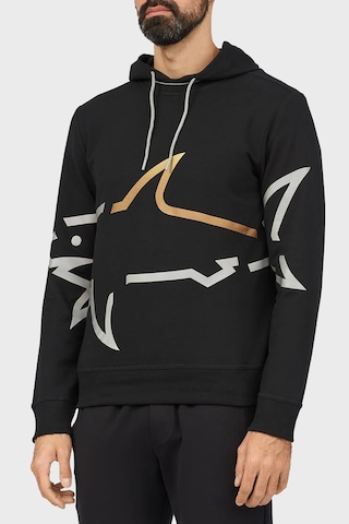 Paul & Shark Erkek Sweat 24411882 011 Siyah Siyah