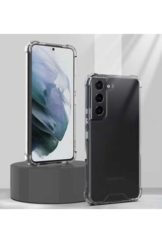 Zore Galaxy S22 Plus Uyumlu Msra Nitro Anti Shock Silikon-renksiz Renksiz