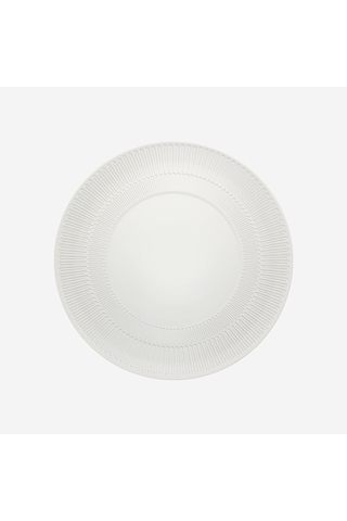 Beyaz Porselen Yemek Tabağı 28 Cm