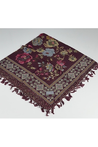 Eripek Sökme Boncuklu Tülbent 06357 Bordo
