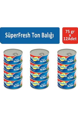 Superfresh Ton Balığı 12 x 75 G