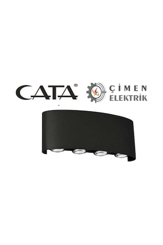 Cata Ct 8013 15w Dış Mekan Led Aplik Günışığı Çok Renkli