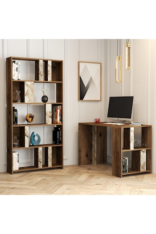 Variant Lima Çalışma Masası Ve Kitaplık Takımı