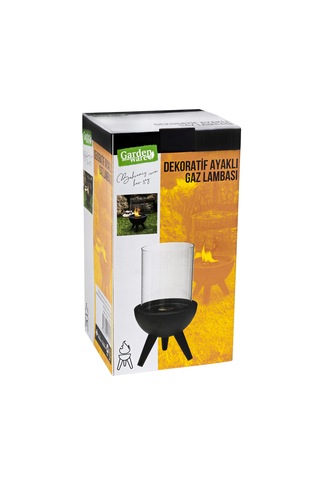 Garden With Ware Dekoratif Ayaklı Gaz Lambası