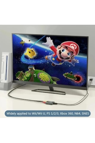4379 Rca Av To Hdmi Çevirici 3rca Dönüştürücü Adaptör 1080p