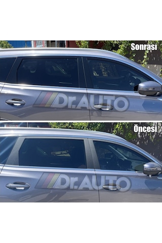 Chery Tiggo 8 Pro Piano Black Direk Ve Cam Çerçevesi Sutünları 12 Parça