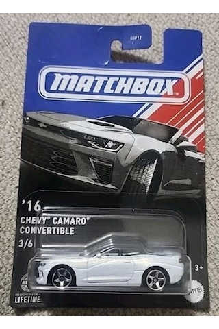 Matchbox Amerikan Cabrio Serisi - 16 Chevy Camaro Convertible 3/6
