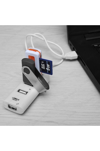 4 Port Usb Hub Usb Çoğaltıcı Çoklayıcı Pc Laptop Usb Çoklama