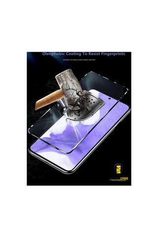 Apple iPhone Uyumlu 16 Tamperli Darbelere Karşı Dayanıklı Cam